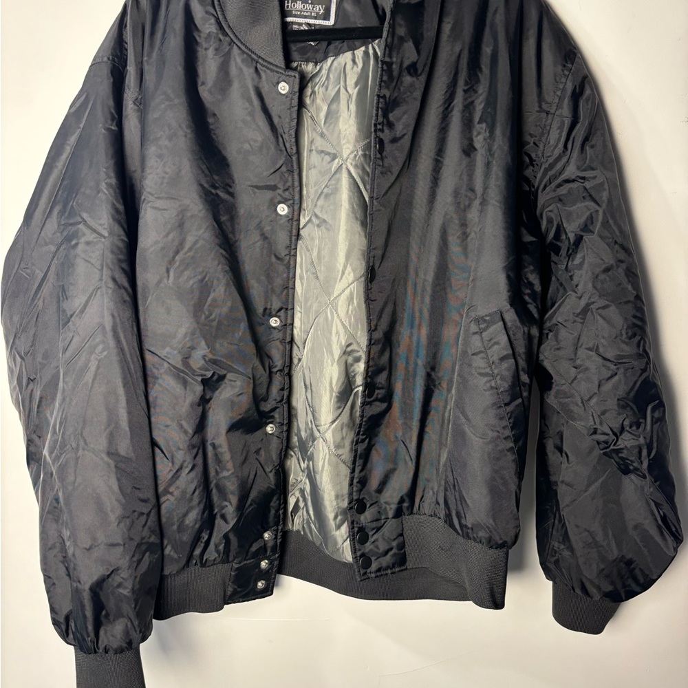 Holloway Black Jacket with Gray Interior